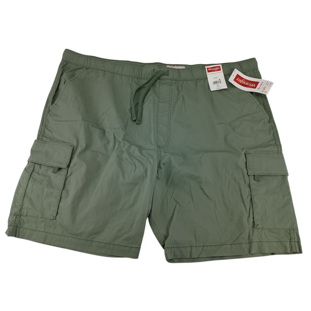 Wrangler Relaxed Fit Olive Green Cargo Shorts Men's Sz. XXL (46-48)